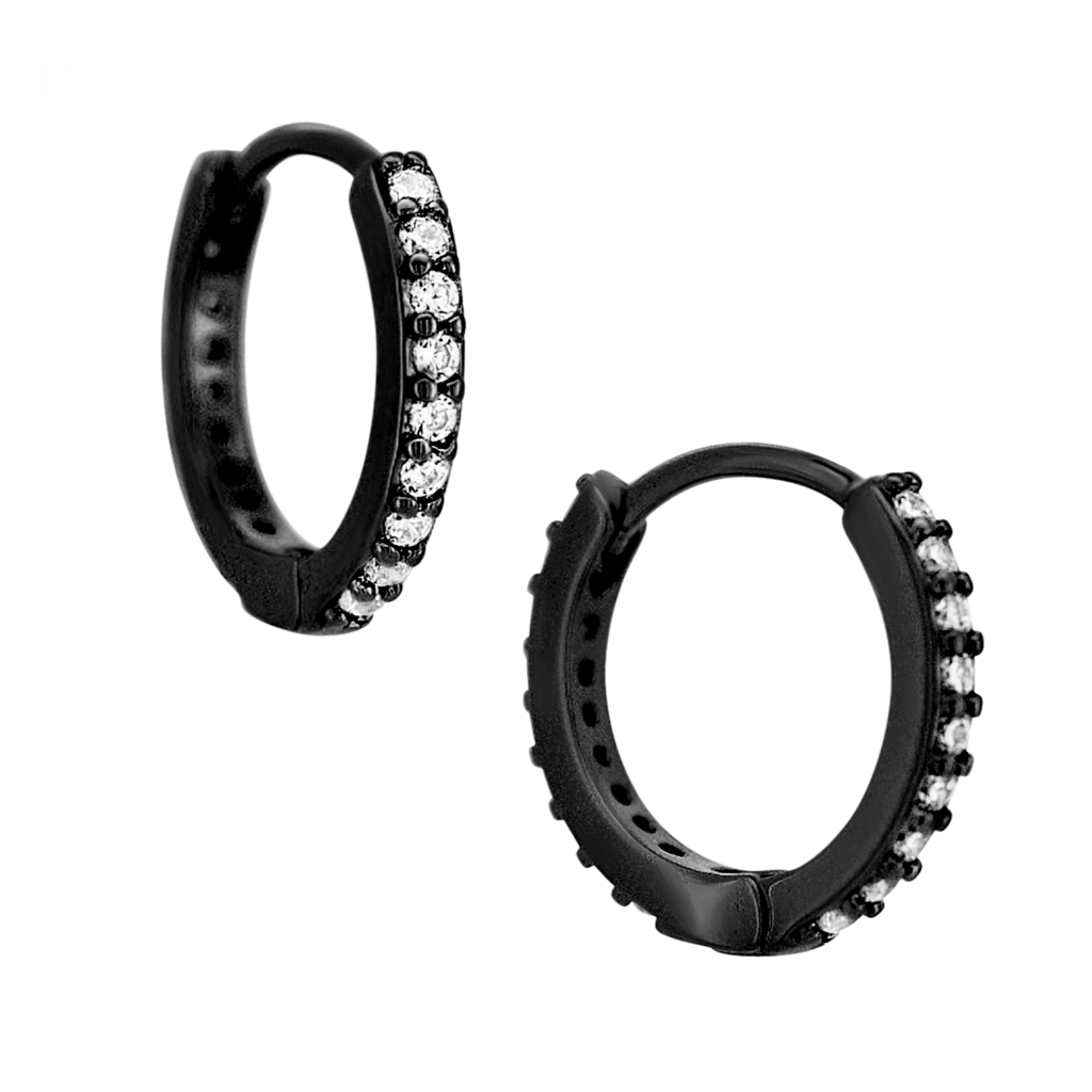 CZ Huggie Hoop