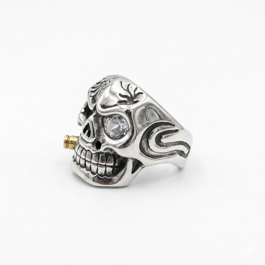 Steel Skull Ring