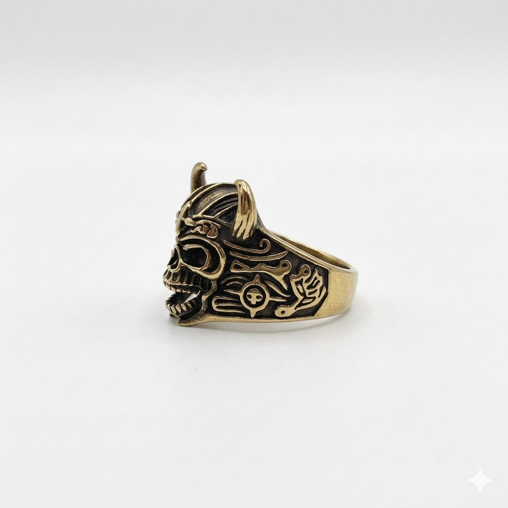 Steel Skull Ring