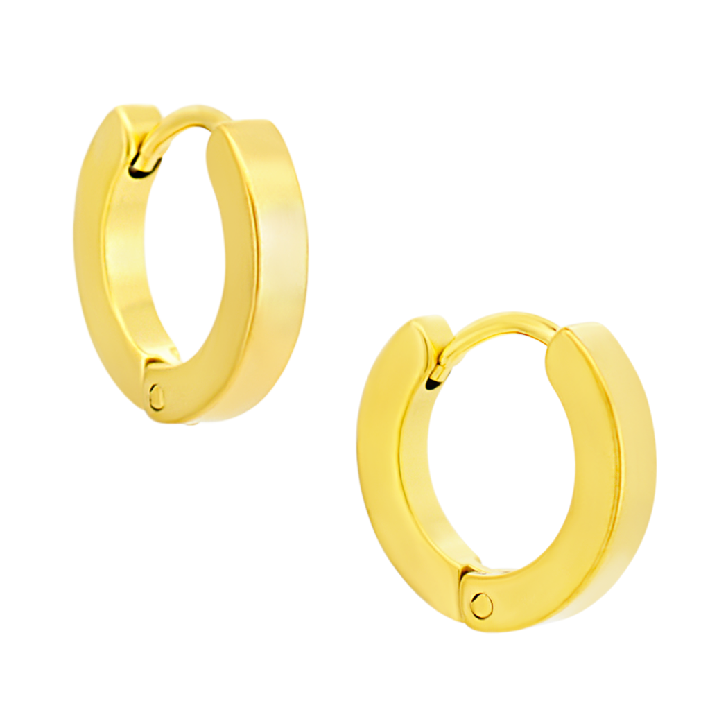 Flat Huggie Hoop