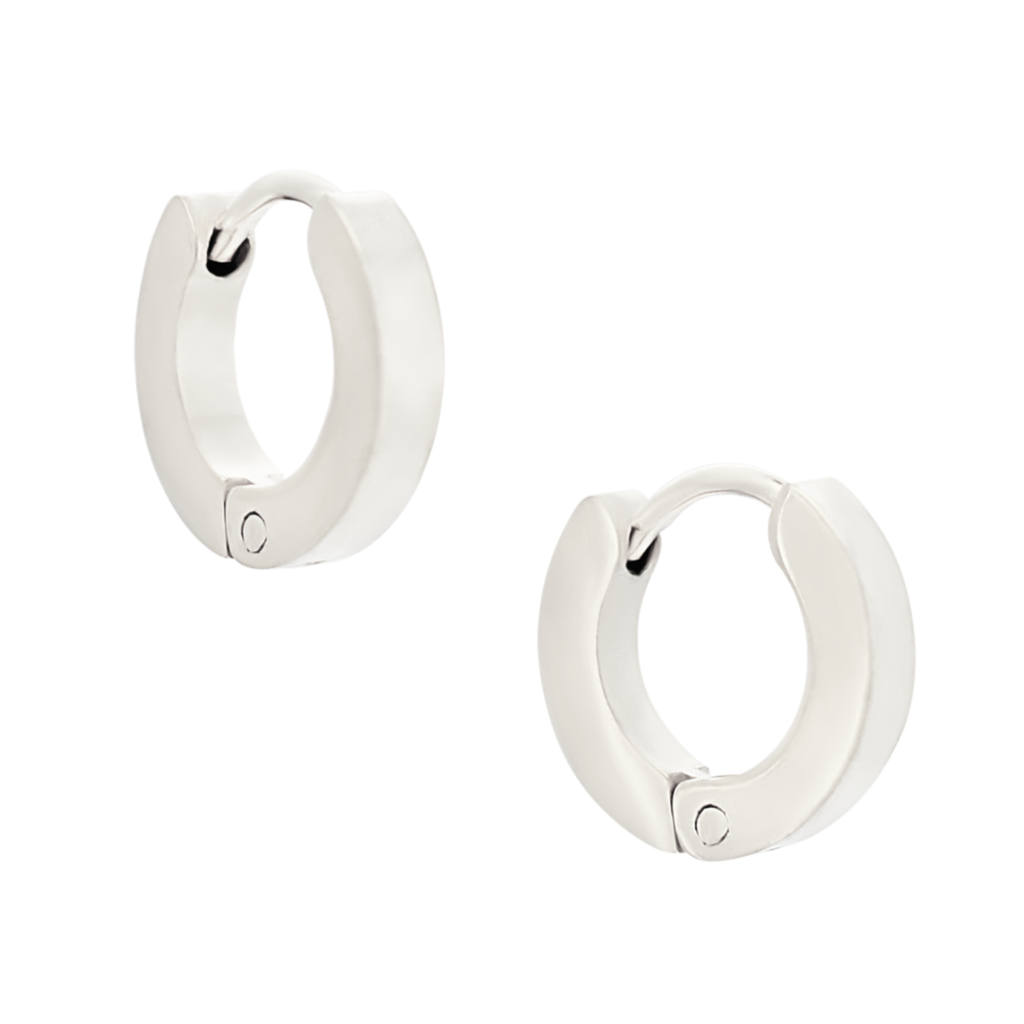 Flat Huggie Hoop