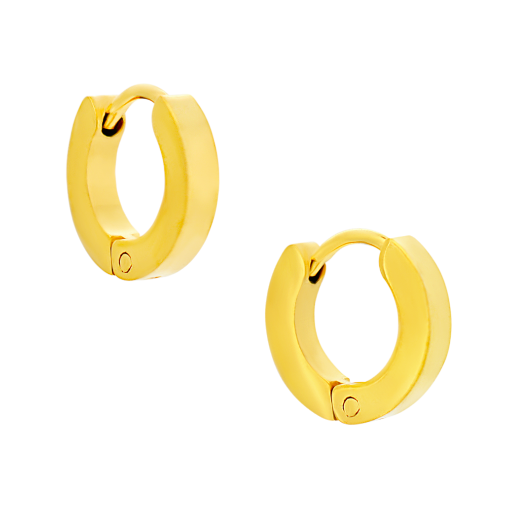 Flat Huggie Hoop