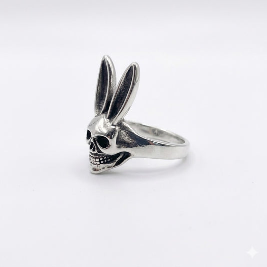 Steel Skull Ring
