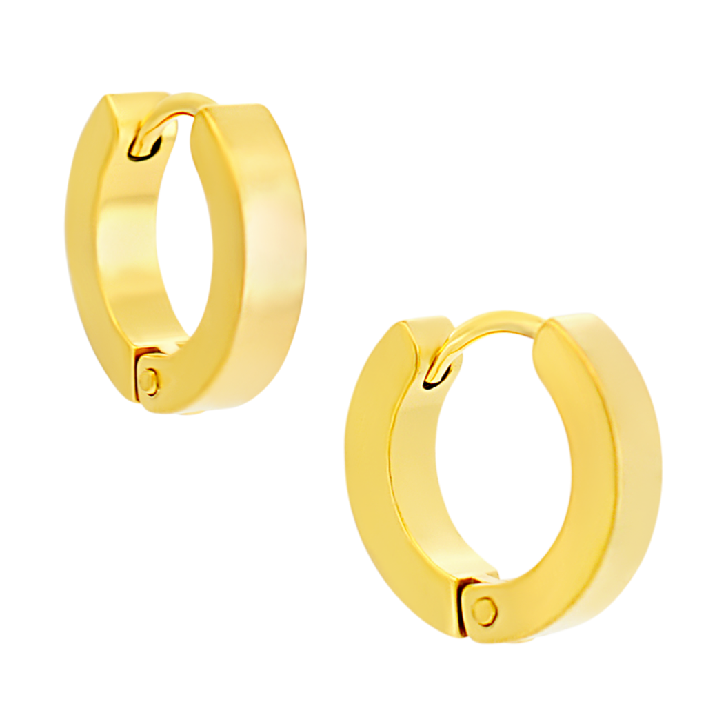 Flat Huggie Hoop