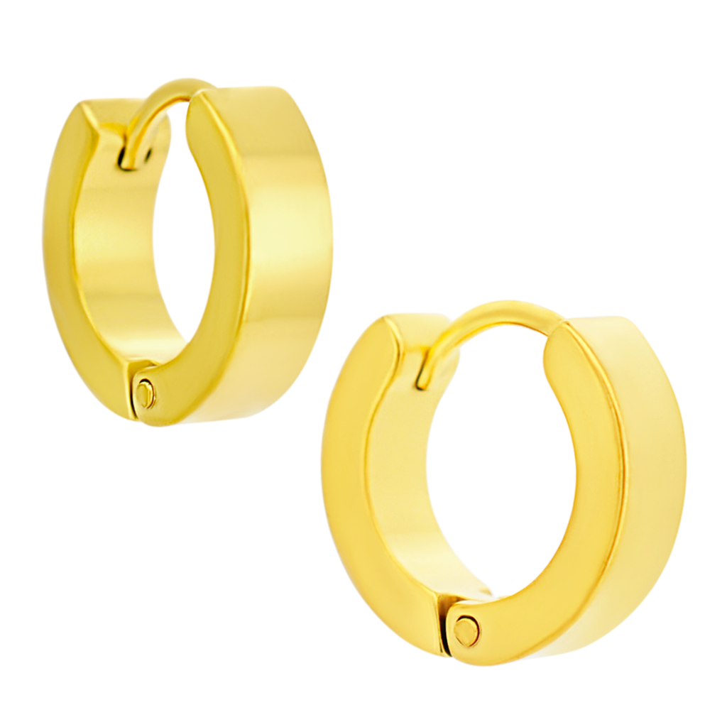 Flat Huggie Hoop