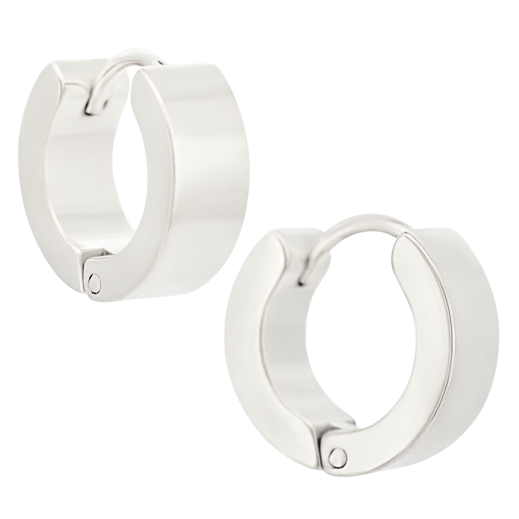 Flat Huggie Hoop