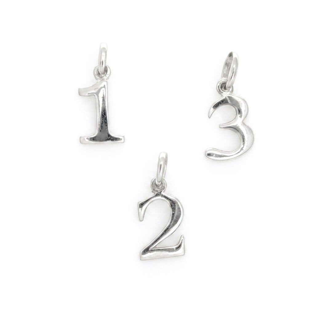 Sterling Number Pendant