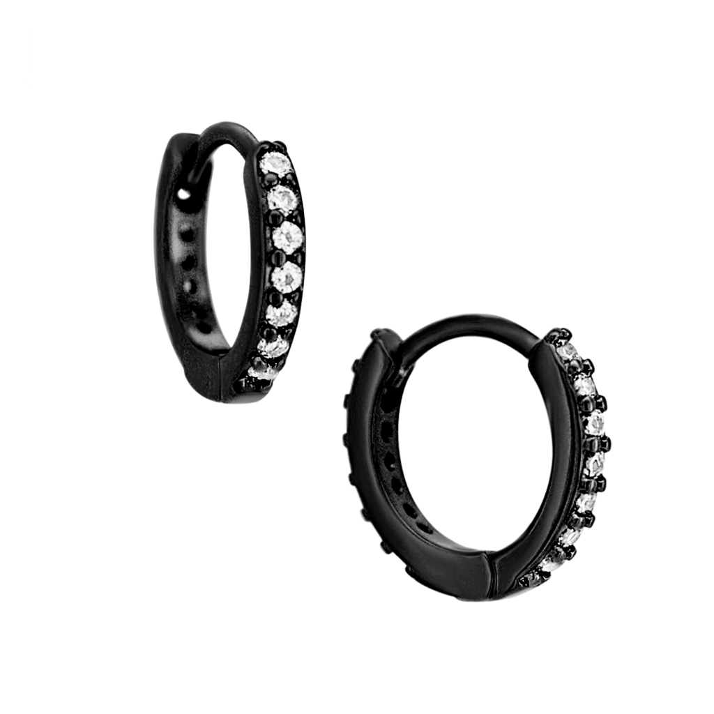 CZ Huggie Hoop