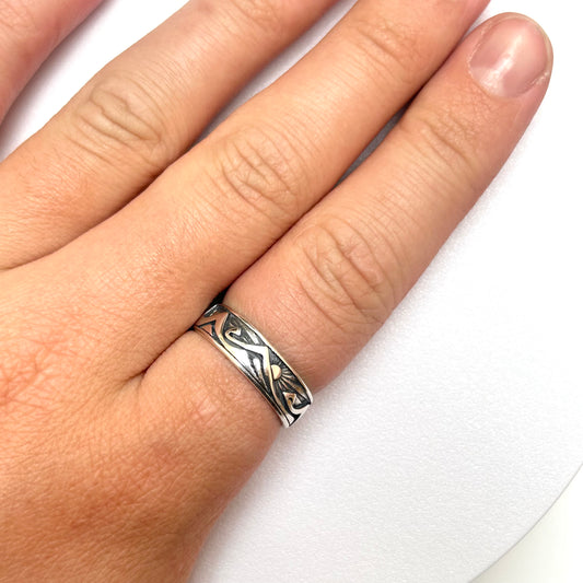 Mountain & Sun Ring