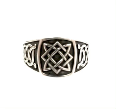 Sterling Celtic Ring