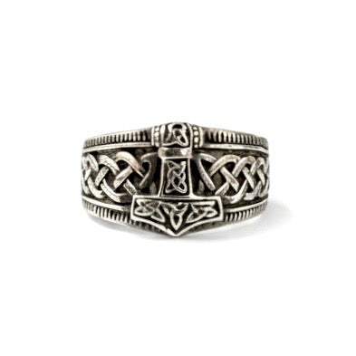 Sterling Hammer Ring