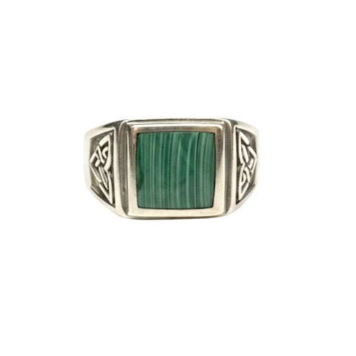 Sterling Malachite Ring