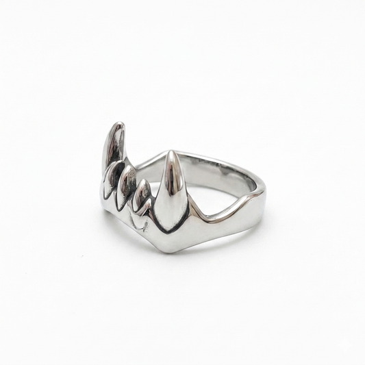 Steel Teeth Ring