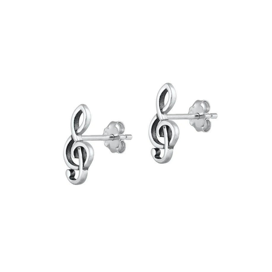 Sterling Music Studs