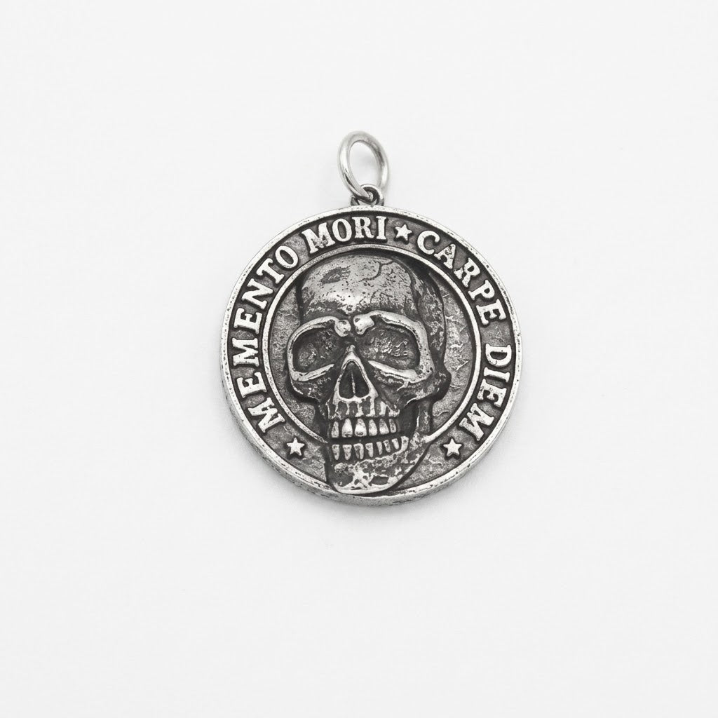 Steel Skull Pendant