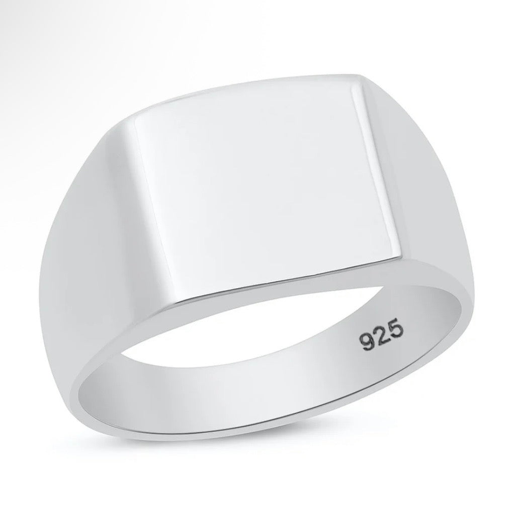 Sterling Signet Ring