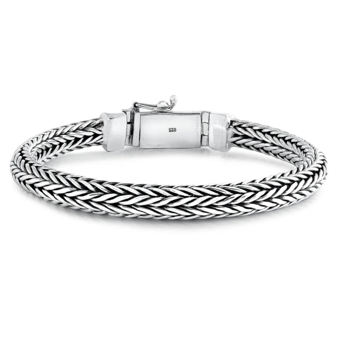 Sterling Weave Bracelet