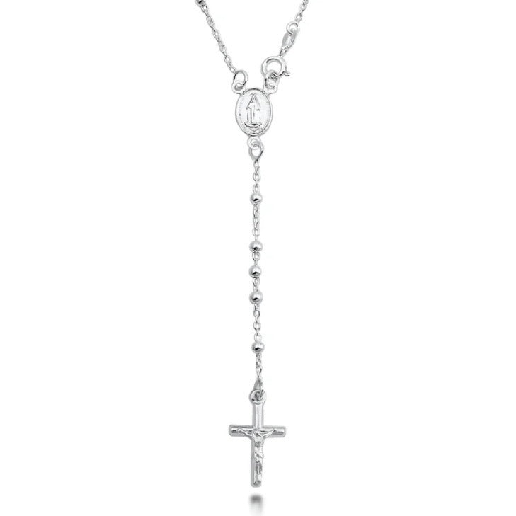 Sterling Rosary Necklace