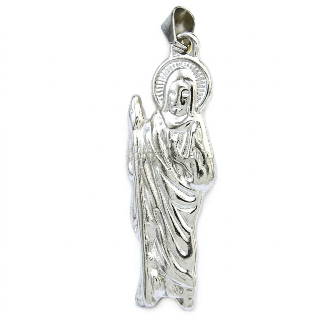 Steel Saint Pendant