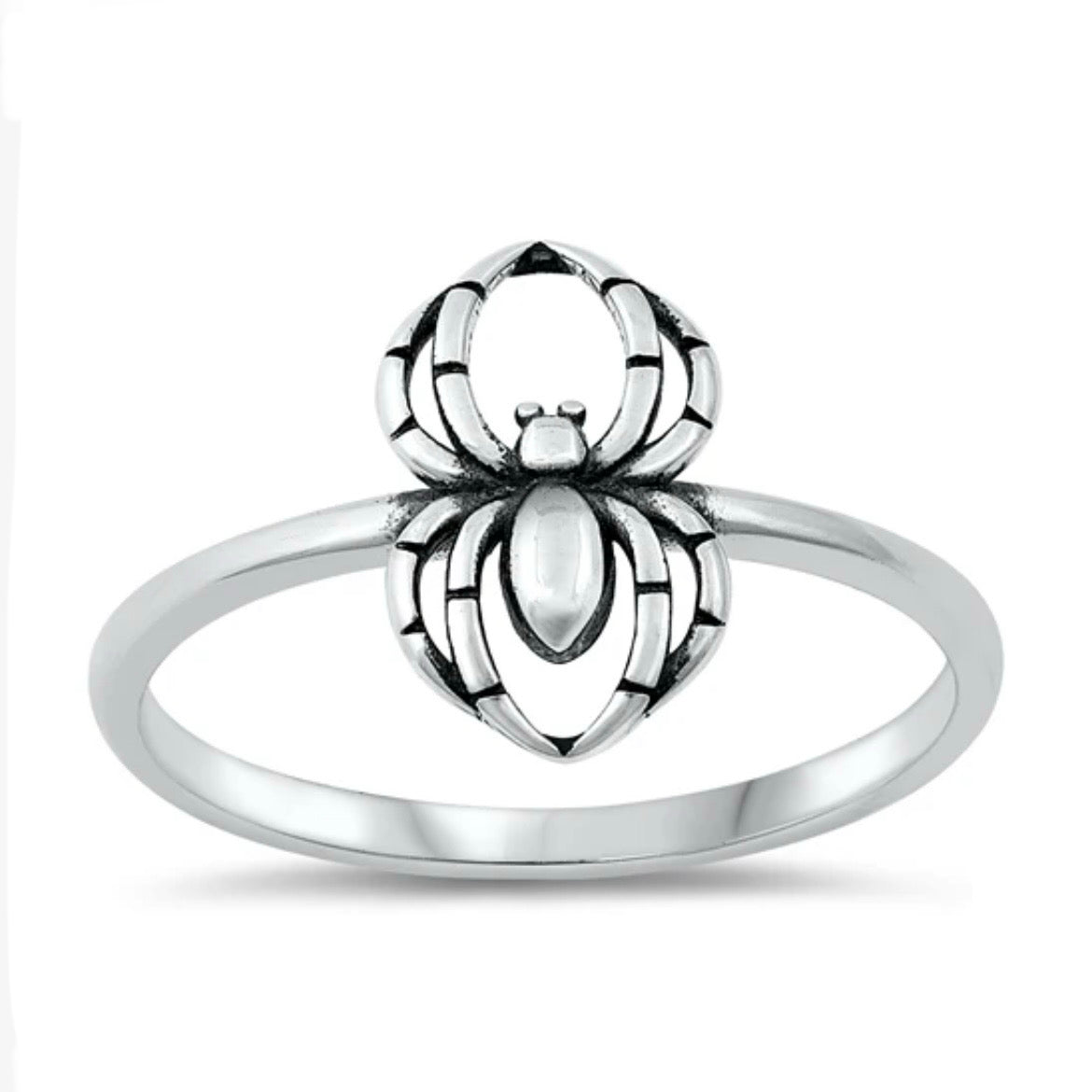 Sterling Spider Ring