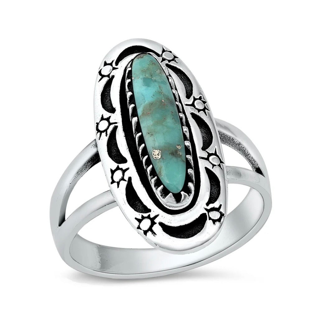 Sterling Turquoise Ring