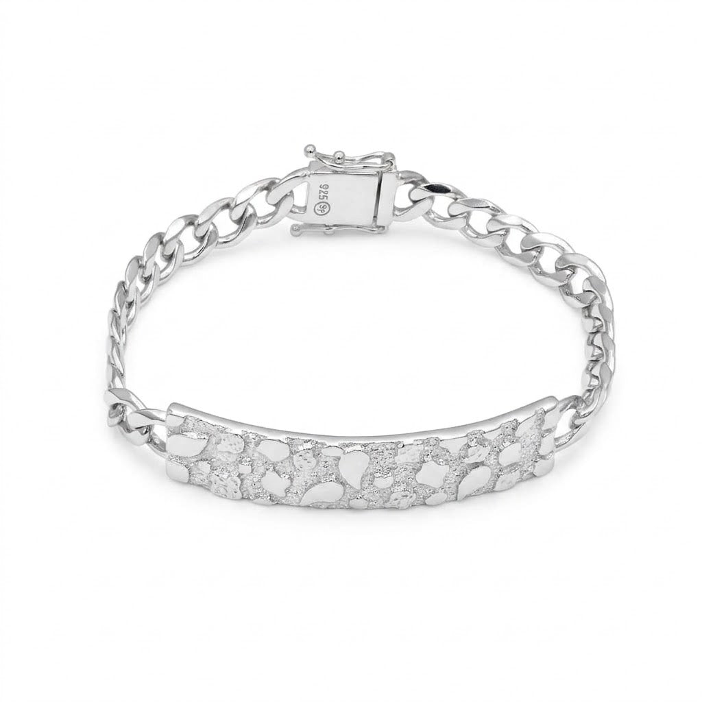 Sterling Nugget Bracelet