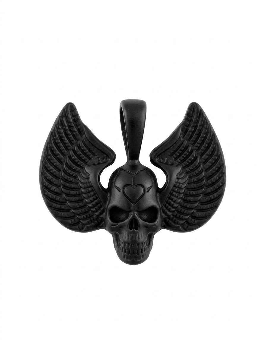 Steel Skull Pendant