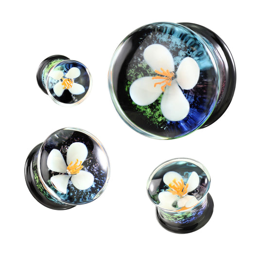 Glass Flower Plug