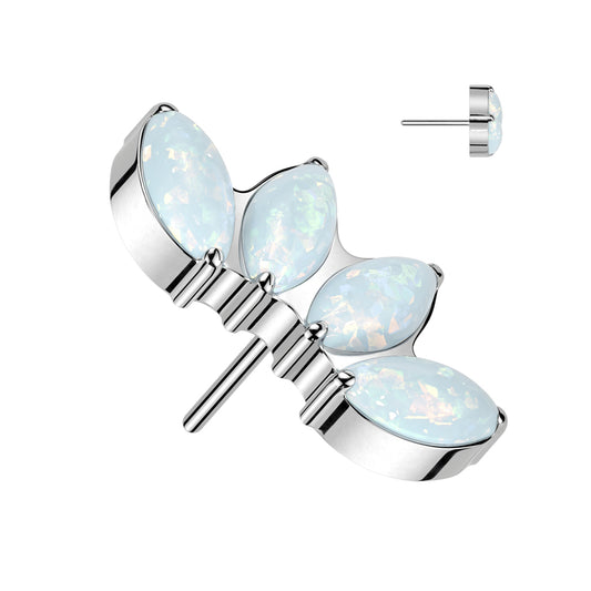 4 Marquise Threadless Top