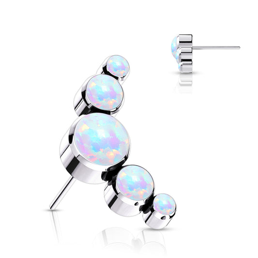 Cresent Shape Threadless Top