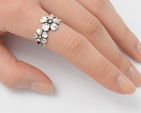 Plumeria Ring