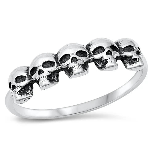 Skull Head Ring