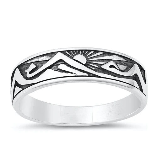 Mountain & Sun Ring