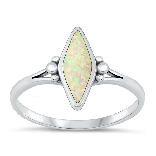 Sterling Opal Ring
