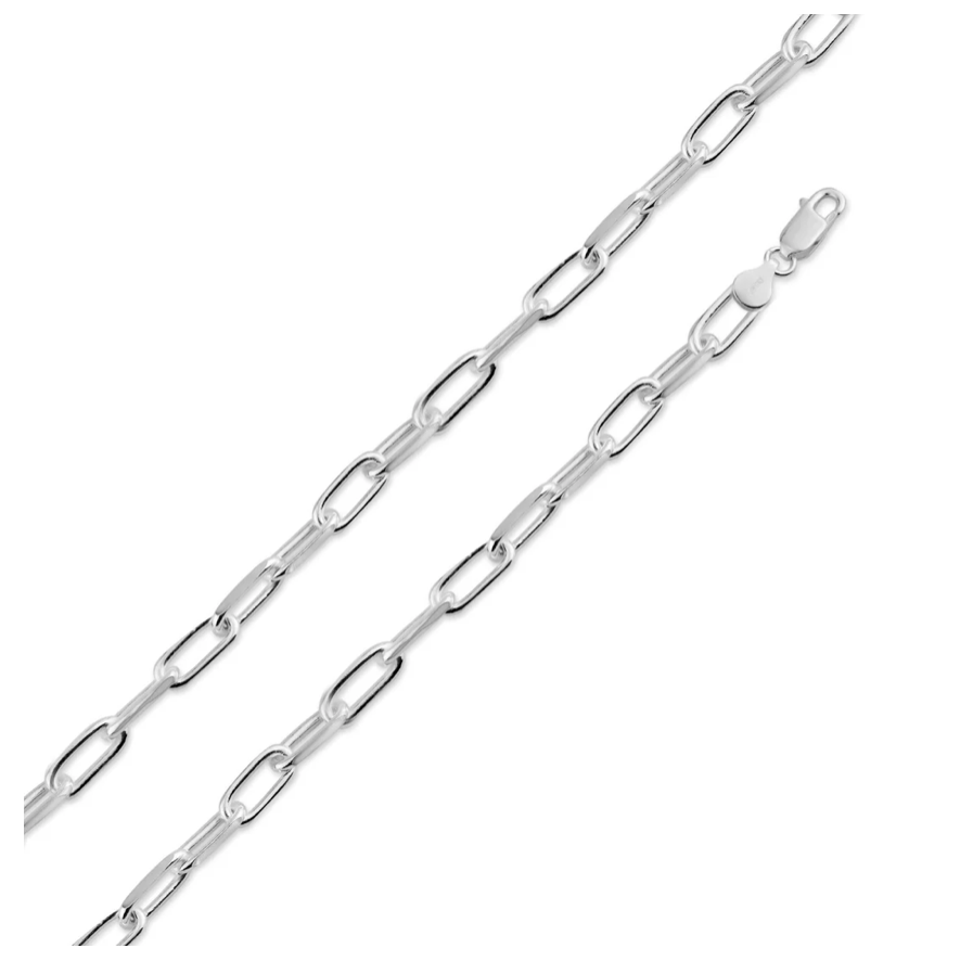 Sterling Paperclip Bracelet