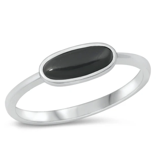 Sterling Onyx Ring