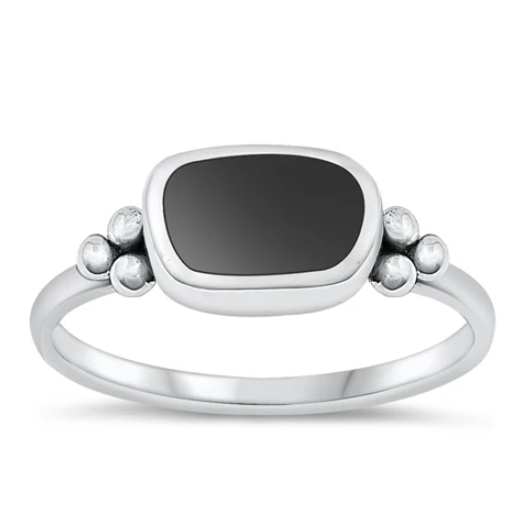 Sterling Onyx Ring