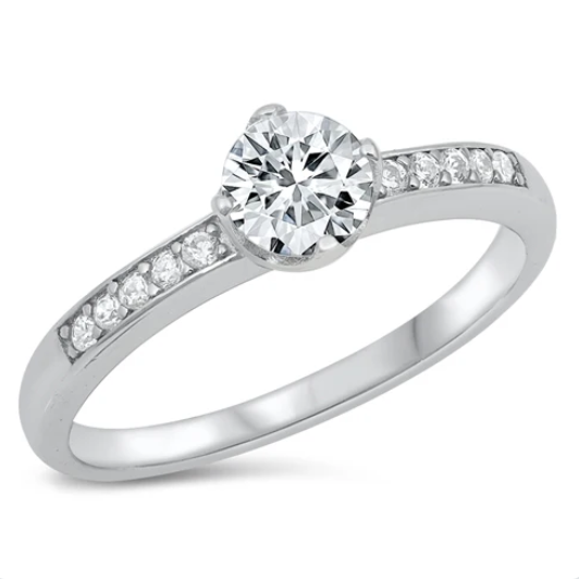 Sterling CZ Band