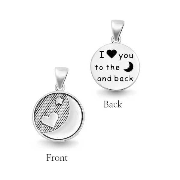 Sterling Moon Pendant