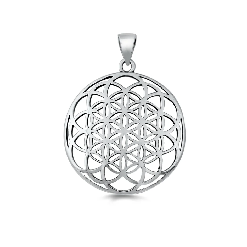 Sterling Seed of Life Pendant