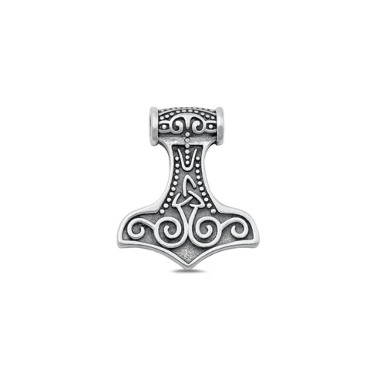 Sterling Hammer Pendant