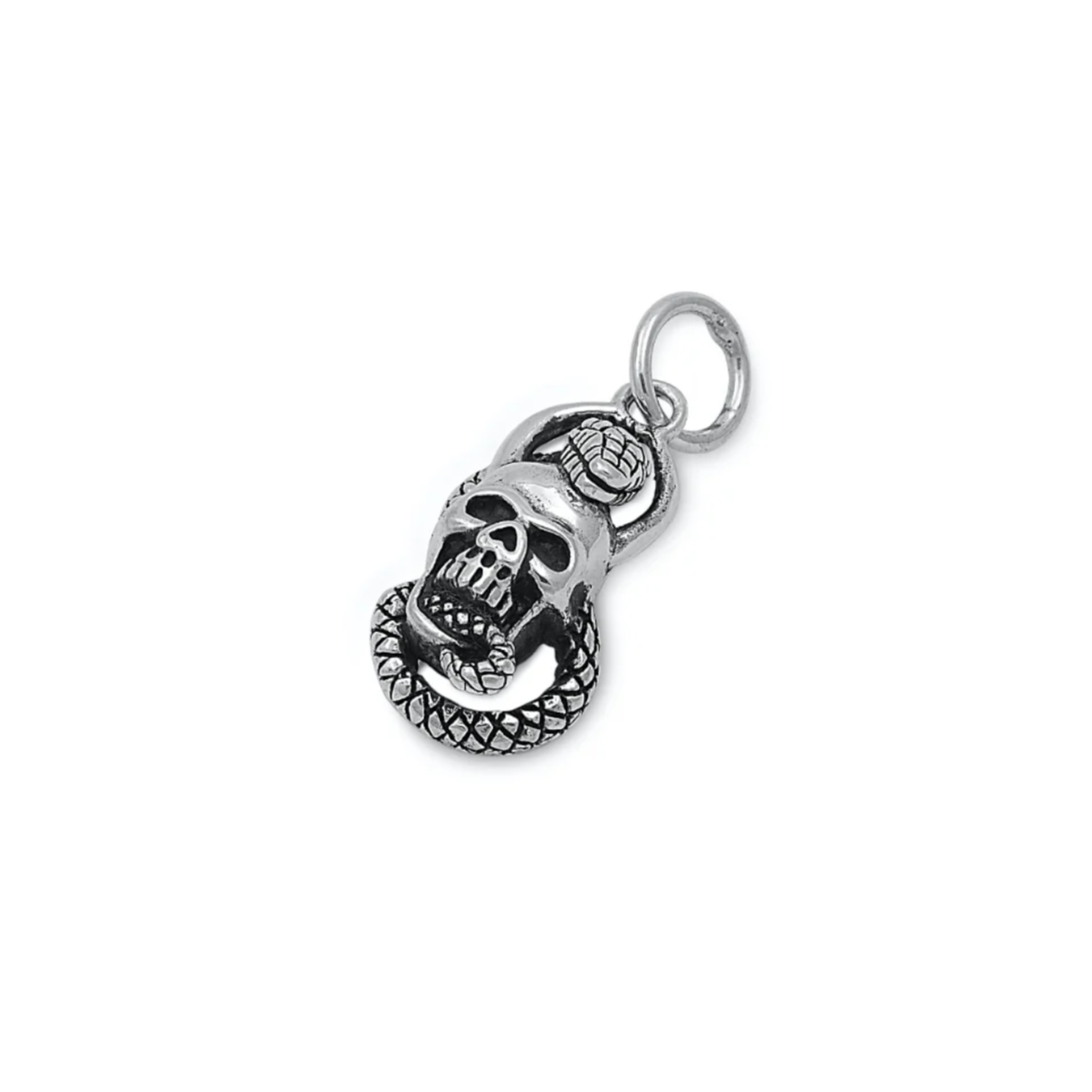 Sterling Snake Pendant