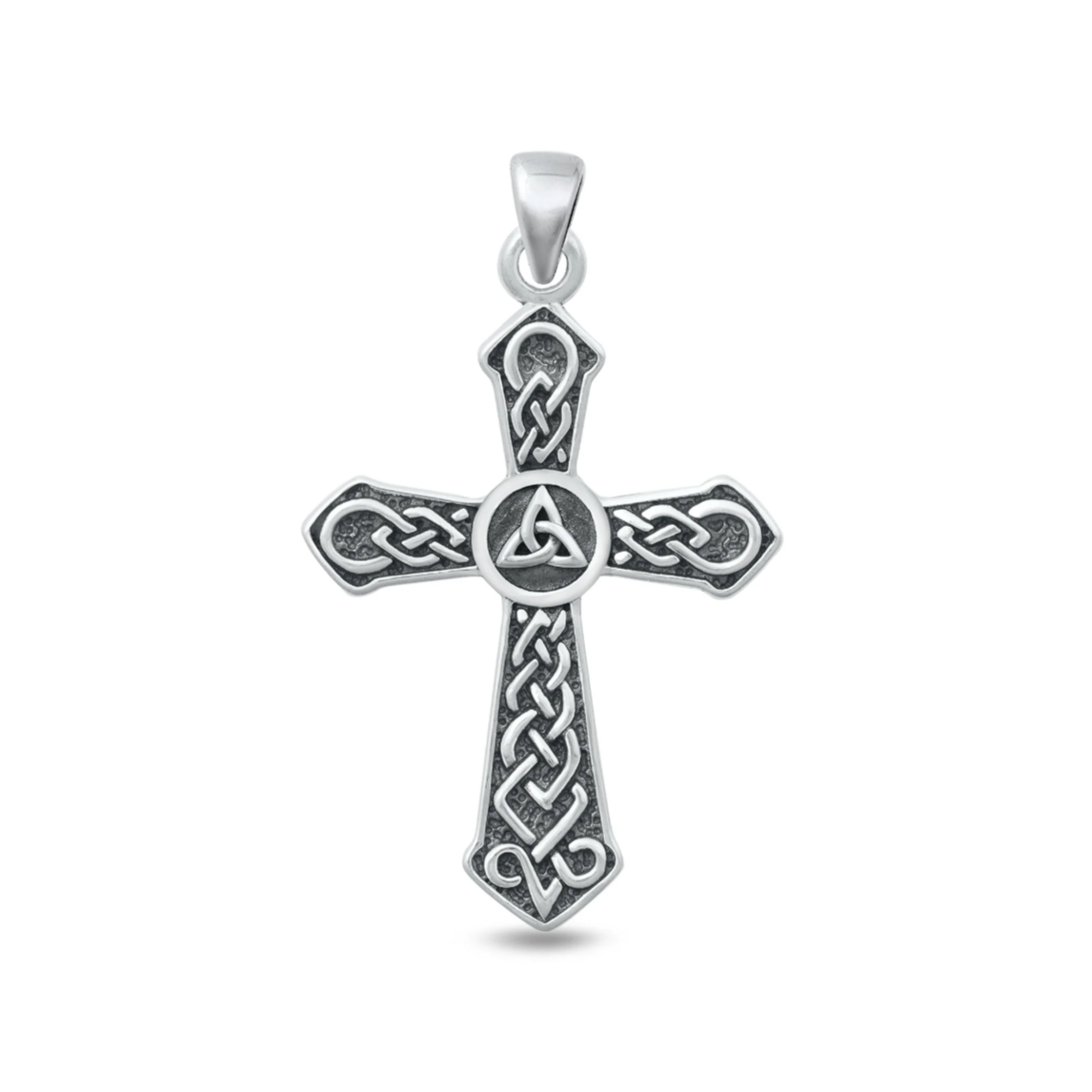 Sterling Cross Pendant