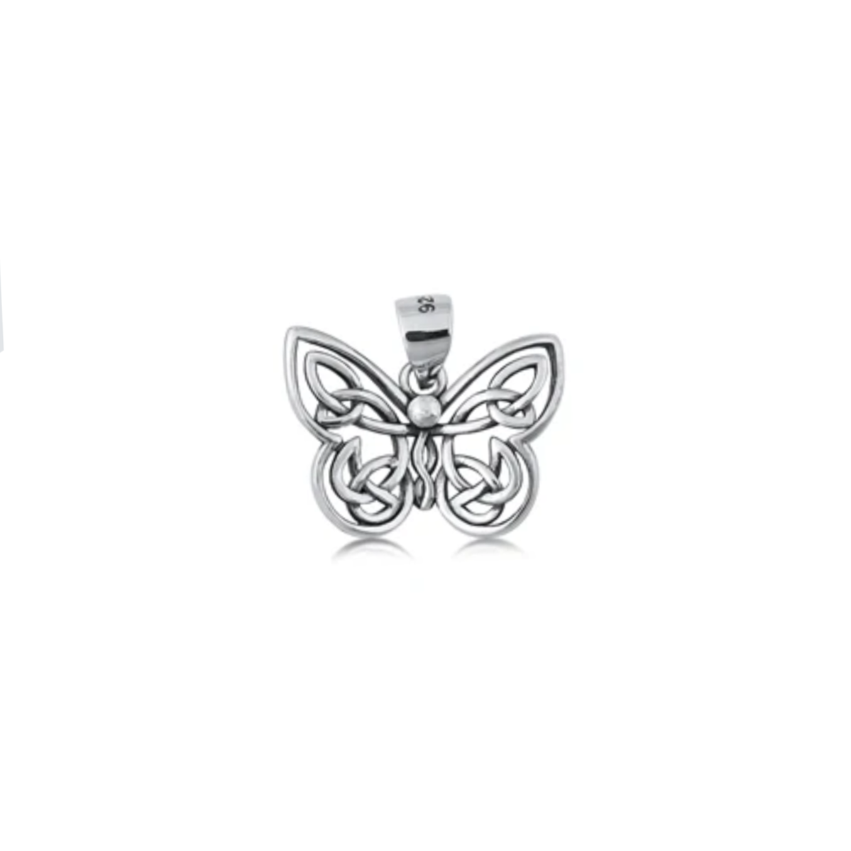 Sterling Butterfly Pendant