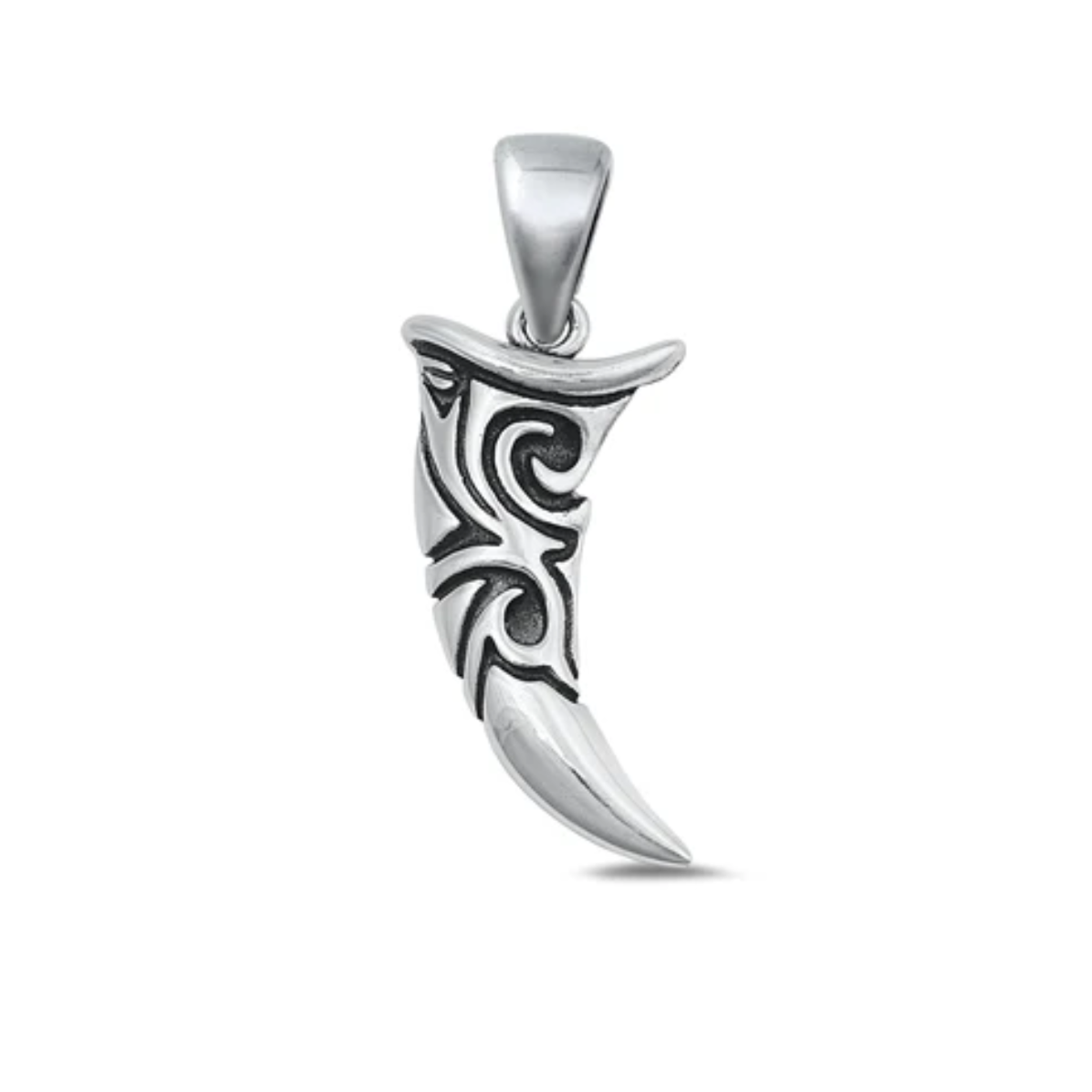 Sterling Tooth Pendant