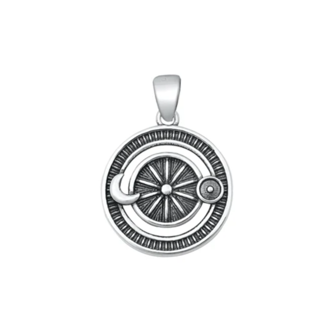 Sterling Astrology Pendant
