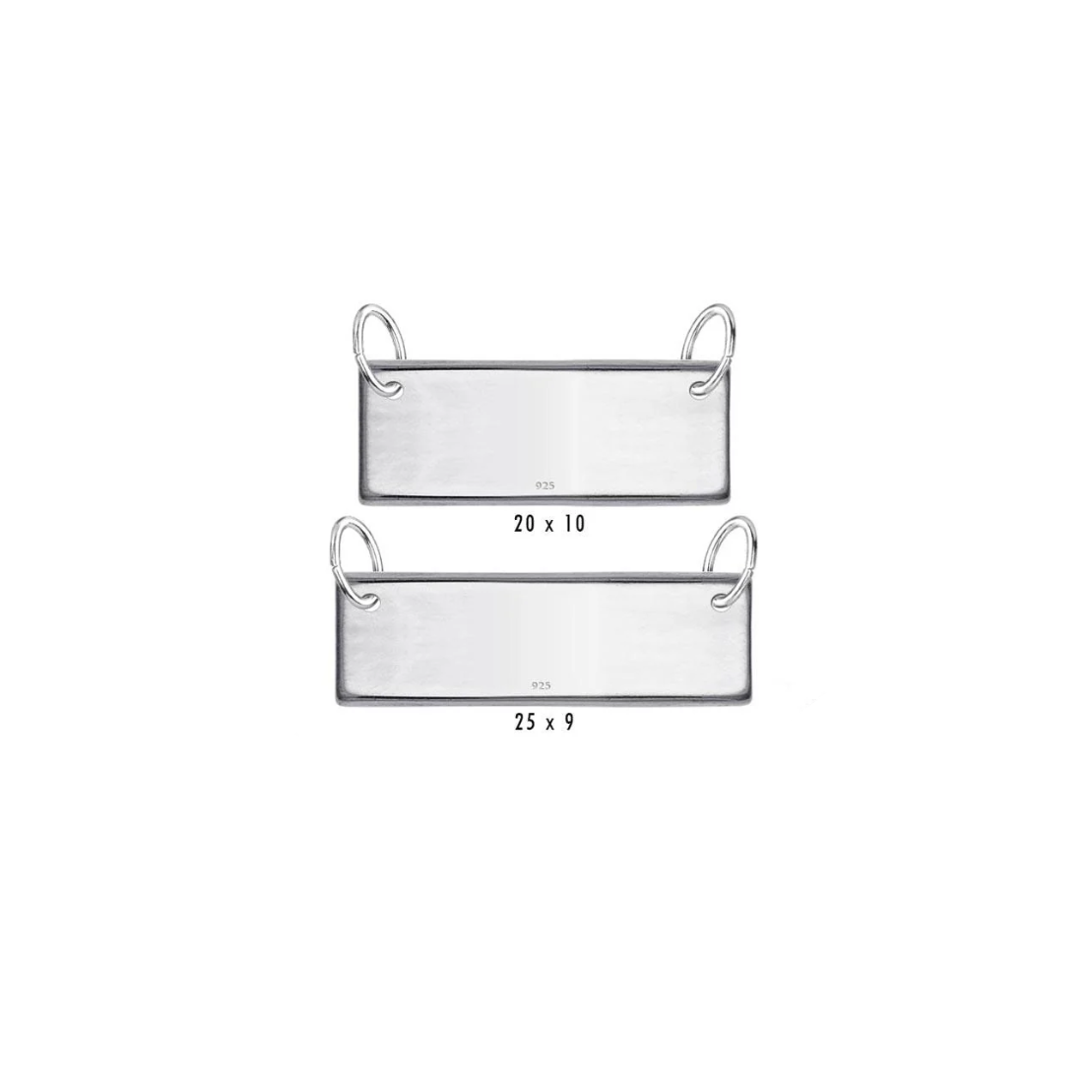 Sterling Bar Pendant