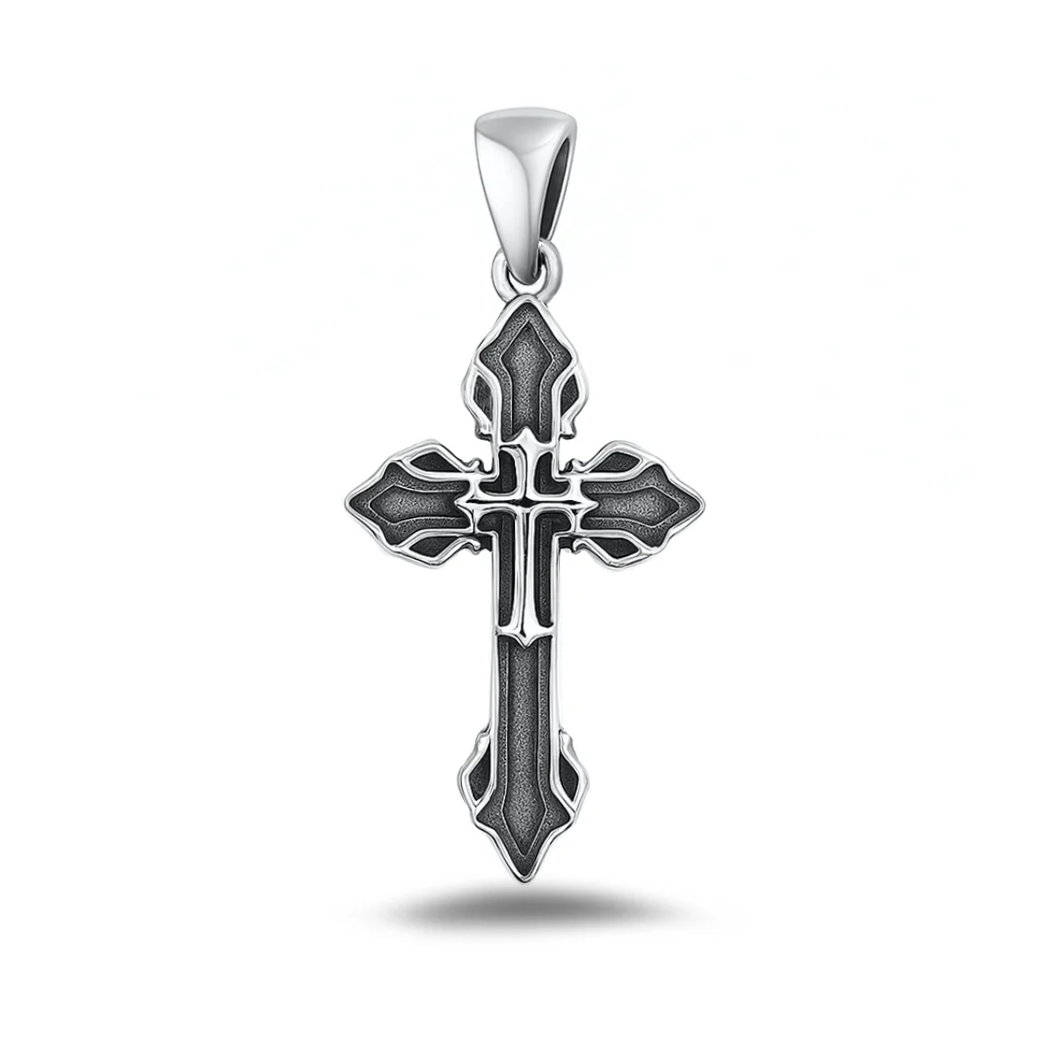 Sterling Cross Pendant