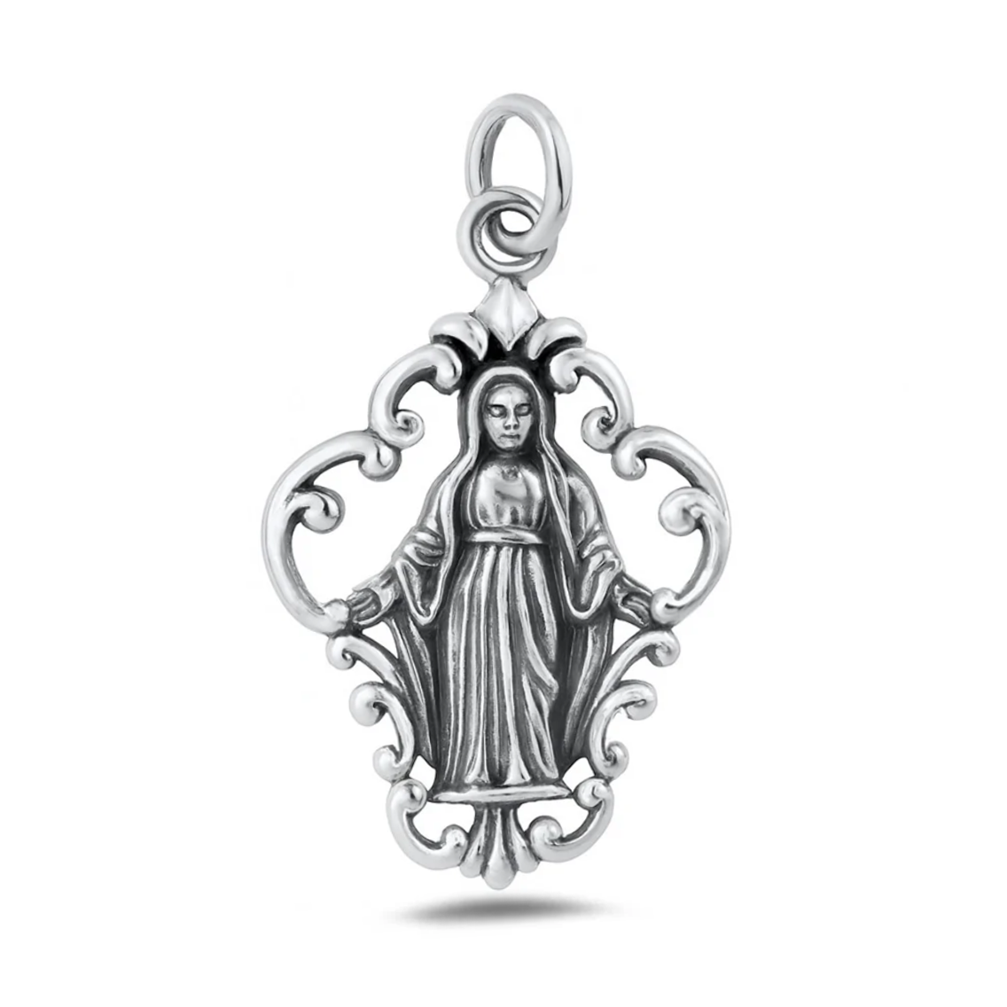 Sterling Mary Pendant