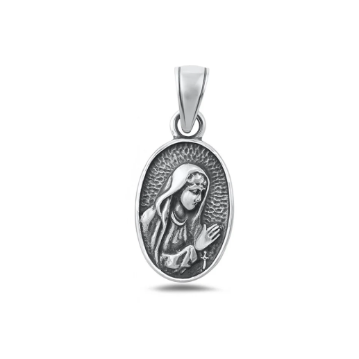 Sterling Mary Pendant